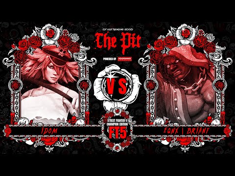 Street Fighter V: Champion Edition - The Pit - iDom vs EQNX|Brian F - Semi Finals