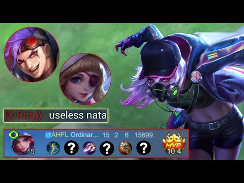 Best Natalia Sidelane Build Against Annoying Fighters | Top Global Natalia Gameplay - MLBB