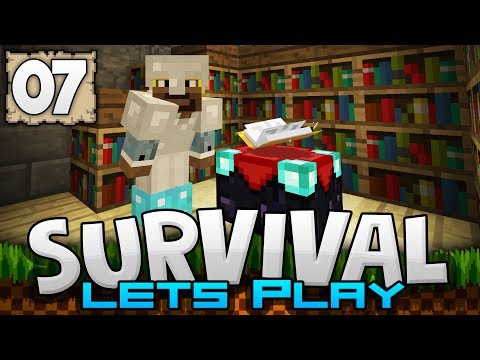JackFrostMiner - TIME TO ENCHANT!!! - Survival Let's Play Ep. 07 - Minecraft 1.2 (PE W10 XB1)