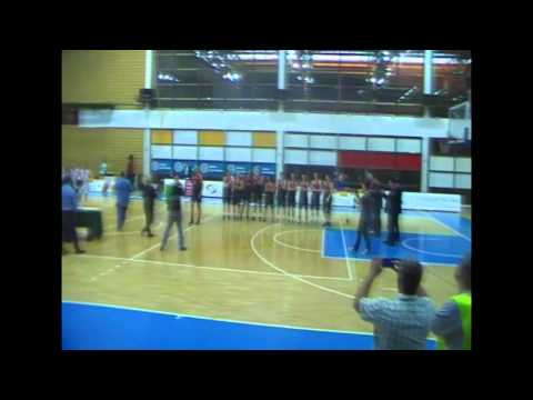 Radivoj Korać šampion Srbije za sezonu 2014/15, dodela medalja