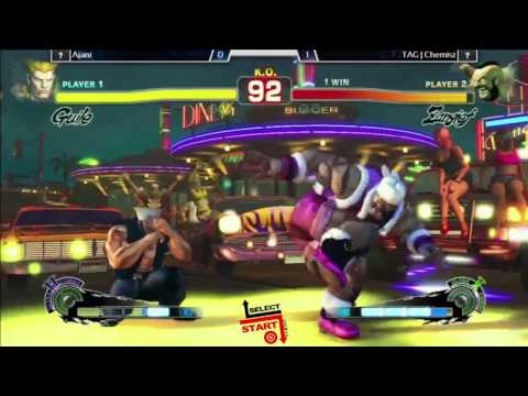 [SSG] Salty Buttons USF4 - Ajani (Guile) vs [TAG] Chemist (Zangief)