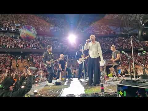Sit Down - Coldplay with Tim Booth Live @ Etihad Stadium, Manchester,  2023-06-03 [MultiCam]