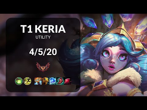 T1 Keria Neeko vs Pyke UTILITY - KR GRANDMASTER Patch 15.11