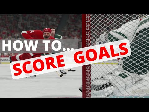 NHL 20 HOW TO SCORE GOALS (FULL GUIDE)