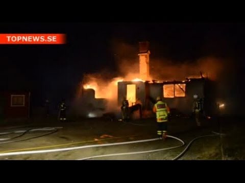 Se branden i Perstorp