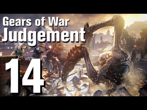 Gears of War Judgment Walkthrough Part 14 - The Courthouse