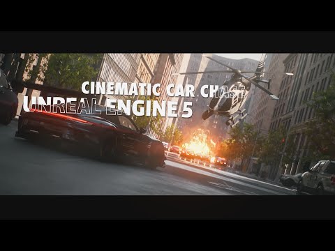 Unreal Engine 5 - Cinematic Car Chase