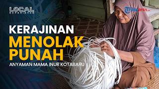 Bertahan di Tengah Produk Modern, Mama Inur di Kotabaru Tetap Lestarikan Anyaman Tradisional