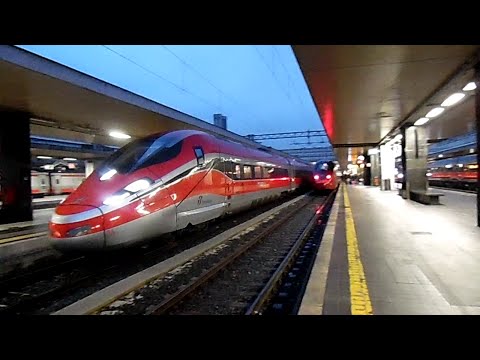 ETR.400.06 "Pietro Mennea" in partenza da Roma Termini