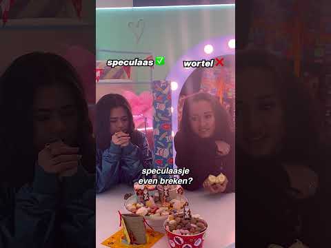 🥕🍌 Wie kan er goed liegen? 🍪 #LyingChallenge #Sinterklaas #Challenge #grappig #PartyCrew _