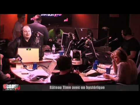 Rake Time with a hysterical - C'Cauet on NRJ