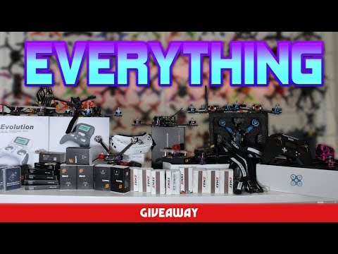 BIGGEST GIVEAWAY FPV HAS EVER SEEN! Thousands of dollars worth