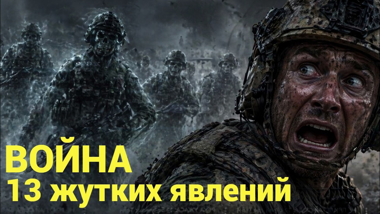 ФРОНТ ПРИЗРАКОВ: 13 Мистических Явлений на Войне, Которые Видели Солдаты!