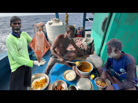 WOW ‼️The Ninth Day We are stay in the Deep Sea | Unbelievable Tuna Harvest