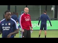 Berghuis en Malacia zijn weer aangesloten bij Feyenoord