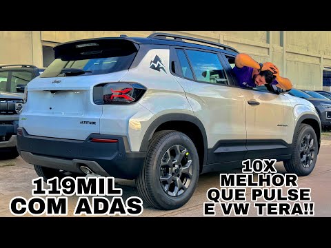 NOVÍSSIMO JEEP AVENGER EM SUA VERSÃO DE ENTRADA ALTITUDE 2027 | O MAIS EQUIPADO DA CATEGORIA!!
