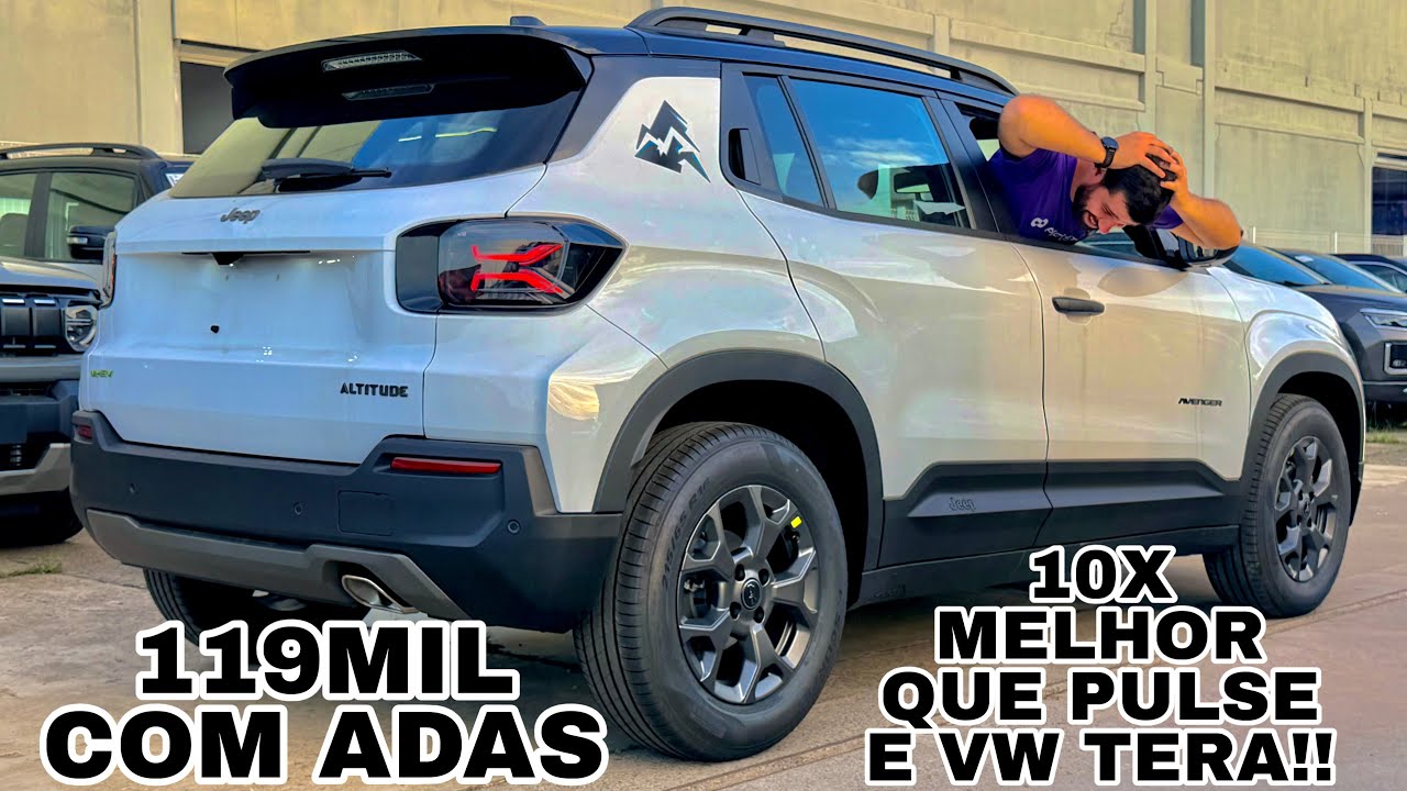 NOVÍSSIMO JEEP AVENGER EM SUA VERSÃO DE ENTRADA ALTITUDE 2027 | O MAIS EQUIPADO DA CATEGORIA!!