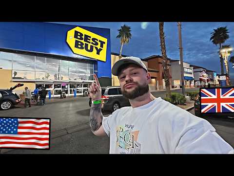 British Guy Visits Best Buy in America for the First Time!