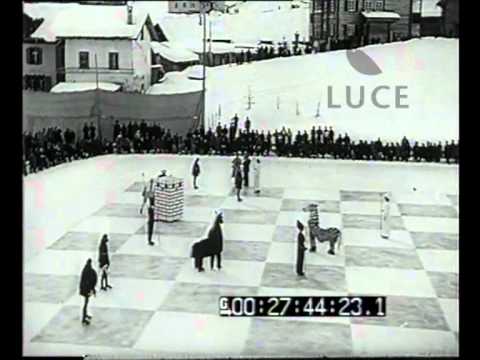Arosa - An exceptional chess tournament played on an ice field