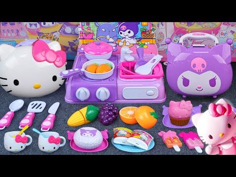 60 Minutes Ultimate Cooking Toys Playset, Satisfying Unboxing Hello Kitty Kitchen Set | Tina Review