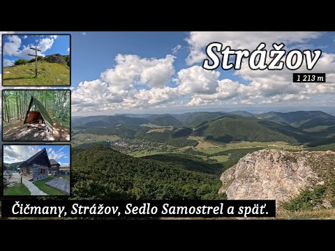 Strážov, Sedlo Samostrel, Čičmany | #turistika Strážovské vrchy | 9.9.2025