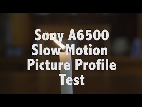 Sony A6500 Slow Motion Picture Profile Test