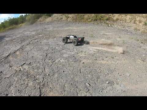 Arrma Kraton EXB - Extreme Bash Monster Truggy - jumping around - 4K