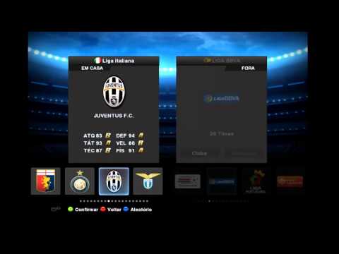 Apresentação de Times - PES 2013