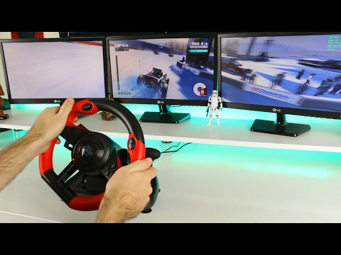 Žaidimų vairas Speedlink Trailbrazer Racing video