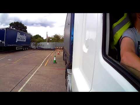Class 1 Reversing Exercise HGV Training By Blue Triangle Training