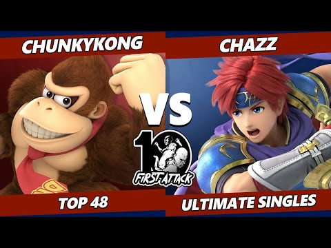 First Attack 2022  - ChunkyKong (Donkey Kong) Vs. Chazz (Roy) Smash Ultimate Tournament