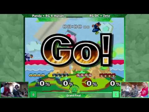 TreeHouse VI: SSB Melee Doubles Grand Finals - RG|Hylian/Panda Vs. Zeta/RG|DC