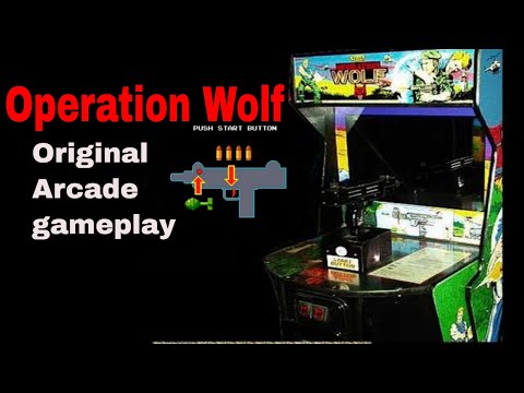 Operation wolf  taito arcade images and gameplay - marcho arcade