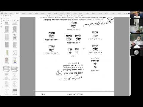 הרב יואל חקון - ראש השנה תשפ״ו - נסירה - שיעור 06 - באהבה זכרנו בסידור.