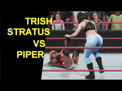 WWE 2K19 Trish Stratus vs Piper Walker - Extreme Rules