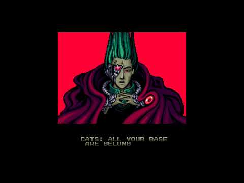 Zero Wing (Arcade) All your base are belong to us Intro (1440p)