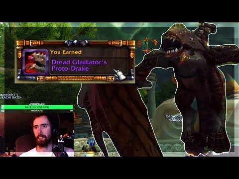 Asmongold Gets GLADIATOR Mount & Title