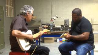 Friday afternoon meeting at LsL: Eric Garcia and Kirk Fletcher