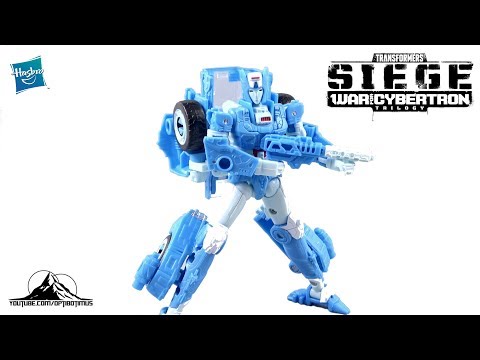 Transformers Siege Deluxe Class CHROMIA Video Review