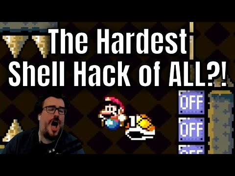 The Hardest Shell Kaizo Ever?!  Barb Plays Super Mario World Kaizo Baron of Shell Part 1