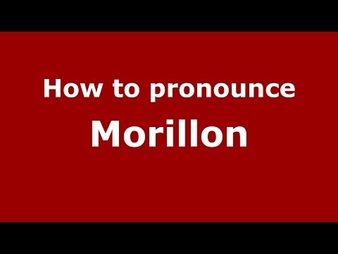 How to pronounce Morillon