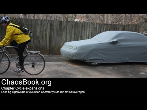 ChaosBook.org chapter  Cycle expansions - Leading eigenvalue yields dynamical averages