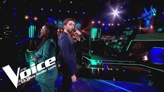 Calogero - Si seulement je pouvais lui manquer - Déborah &amp; Alexis Carlier | The Voice 2024 | Battles