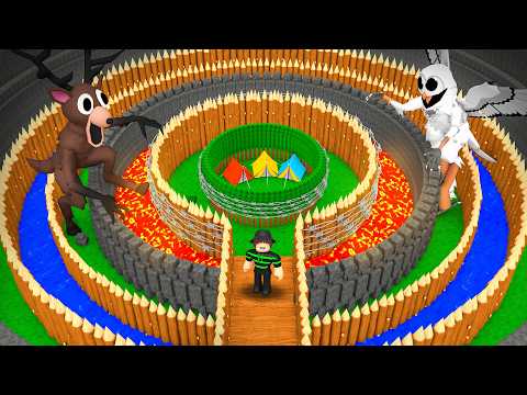 I Built The BIGGEST BASE In 99 Nights In a Forest!