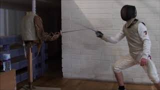 Fencing Training Dummy
