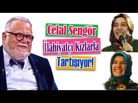 İlahiyatçı Kızlar Celal Şengör'ü "Bir Yaratan" Olduğuna İkna Etmeye Çalışıyorlar