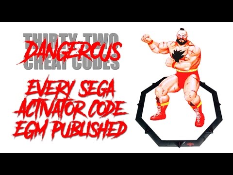 Every Sega Activator Code EGM Published (Cheat Code #25)