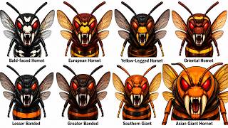 Every Type of Hornet Explained in 8 Minutes