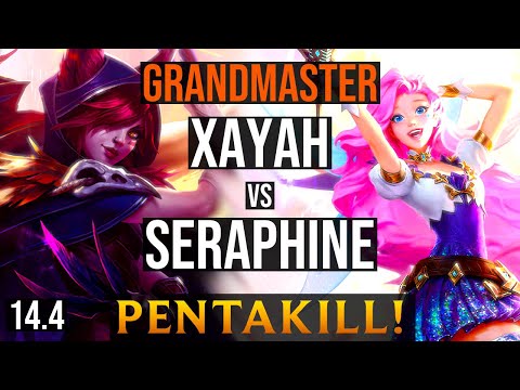 XAYAH Bot vs SERAPHINE | EUW GrandMaster - Patch 14.4