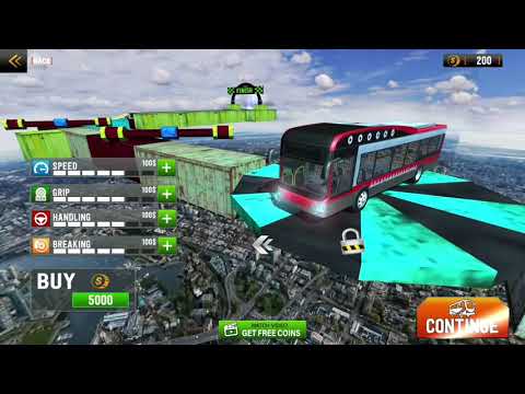 Impossible Bus Driving: Crazy Stunt Driving Sim | Gameplay Part 1 - Level 1 | After play edits